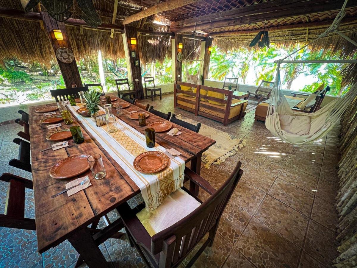 Villa Santuario Lake Front Oasis Bacalar Eksteriør bilde