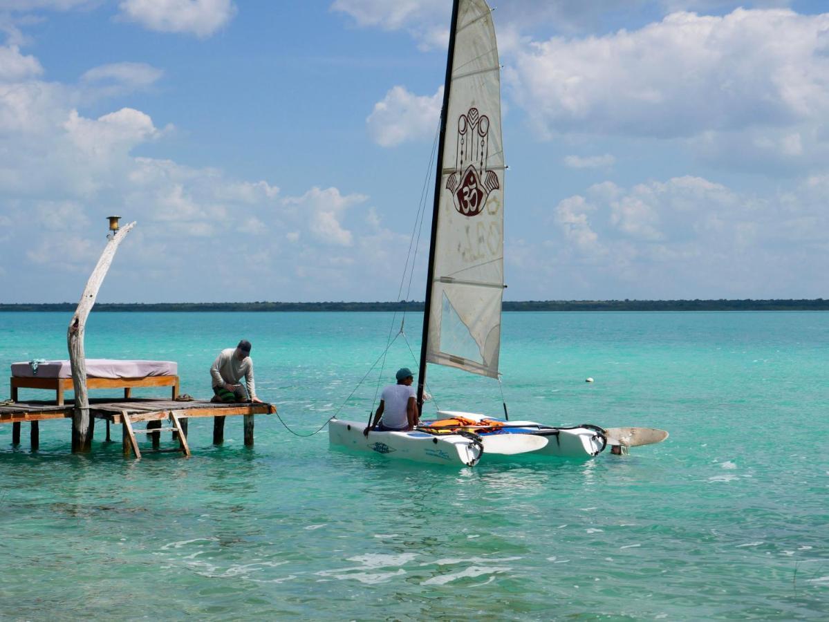 Villa Santuario Lake Front Oasis Bacalar Eksteriør bilde